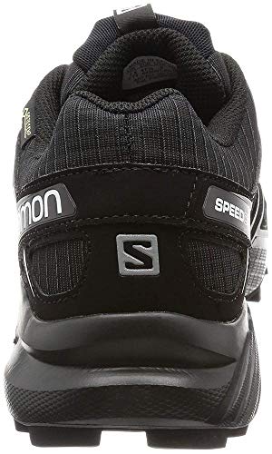 Salomon Speedcross 4, Zapatillas de Trail Running para Hombre, Negro (Black/Black/Black Metallic), 42 2/3 EU