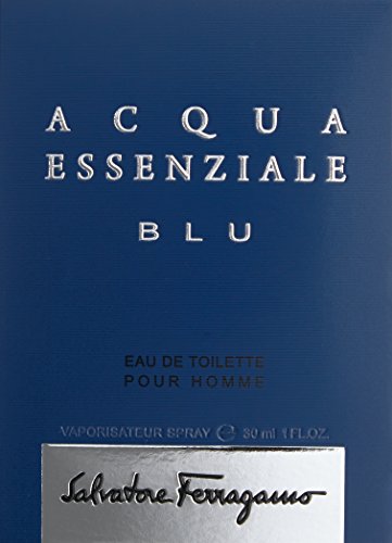 Salvatore Ferragamo Acqua Essenziale Blu Agua de toilette con vaporizador - 30 ml, Negro, Único