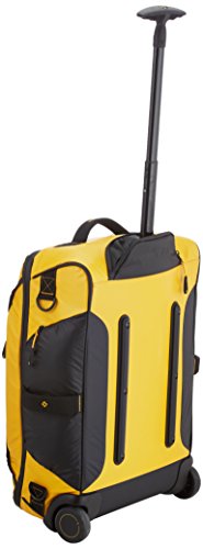 Samsonite Paradiver Light - Bolsa de viaje con ruedas, S (55 cm - 48.5 L), Amarillo (Yellow)