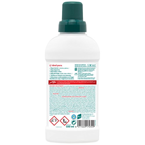 Sanytol - Desinfectante Textil - 4 unidades de 500ml