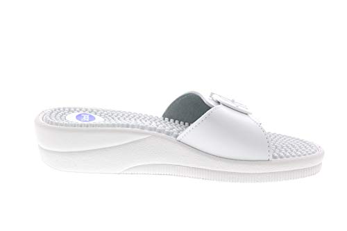 Scholl Chanclas de Playa New Massage Blanco 35