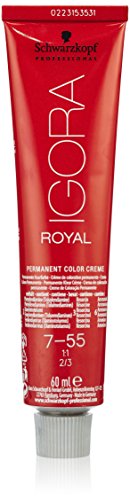 Schwarzkopf Professional Igora Royal 7-55 Permanent Color Cream Tinte - 60 ml