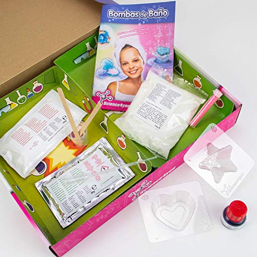 Science4you-5600983608634 Bombas de Baño para Niños +8 Años, Multicolor (5600983608634) , color/modelo surtido