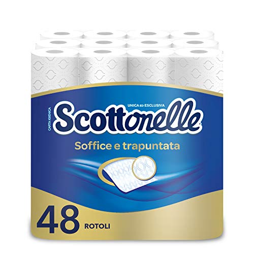 Scottonelle - Papel higiénico suave y acolchado 48 Unità