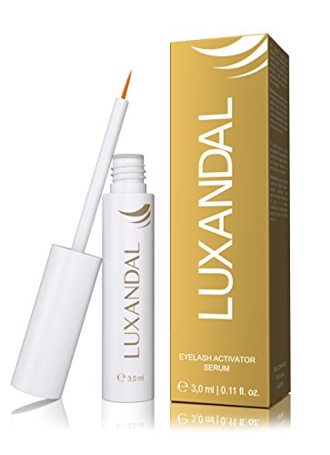 Serum activador para un Crecimiento de Pestañas y Cejas - con BIOTINA - 3ml de Suero para unas Pestañas y Cejas más Largas, Fuertes y Sensuales