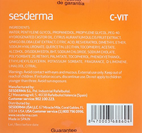 Sesderma C-Vit Serum Efecto Flash 7 Ml 5 Amp