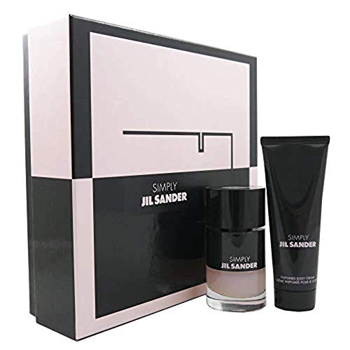 Set para mujeres Simply de Jil Sander para mujer (eau de toilette 40 ml y leche corporal 75 ml), paquete de 1 unidad (1 unidad de 1 pieza)