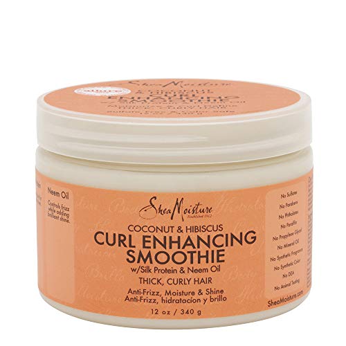 Shea Moisture Coco y Hibiscus Curl Smoothie, 1 unidad