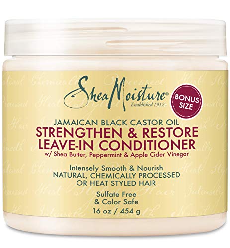 Shea Moisture Jamaican Black Castor Oil Strengthen/Grow and Restore Leave-In Conditioner