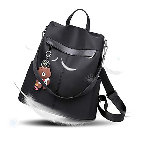 shepretty Mochila Oxford antirrobo para Mujer, 0299Negro