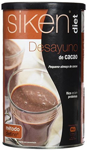 Siken Diet Desayuno - Bote de 400 g de cacao, 84 Kcal/ración