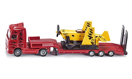 Siku 1866 1:87 Preassembled Truck/Trailer modelo de vehículo de tierra - modelos de vehículos de tierra (1:87, Preassembled, Truck/Trailer, Metal, Rojo, Amarillo) , color/modelo surtido