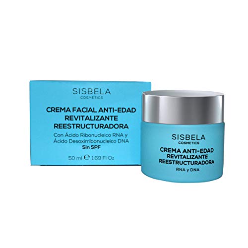 Sisbela Crema Facial Día y Noche Antiedad Hidratante, Revitalizante y Reestructuradora 50 ml