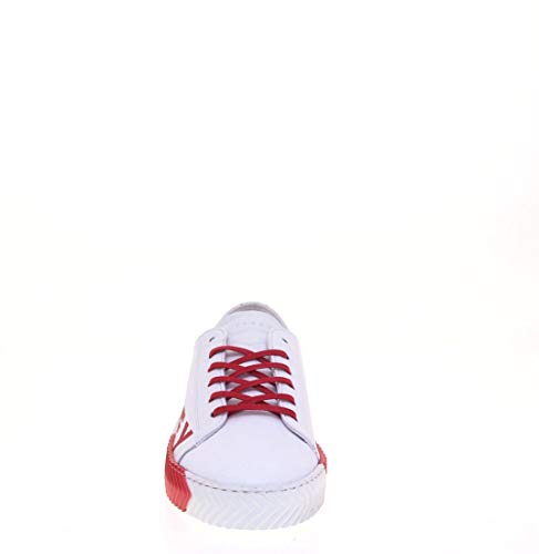 SISLEY Sneakers UOMO WHI-Red - 43