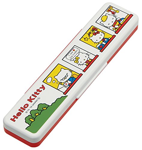 SKATER Chopsticks & Spoon set"Hello Kitty (Sanrio)" [CCS3SA] (Japan Import)