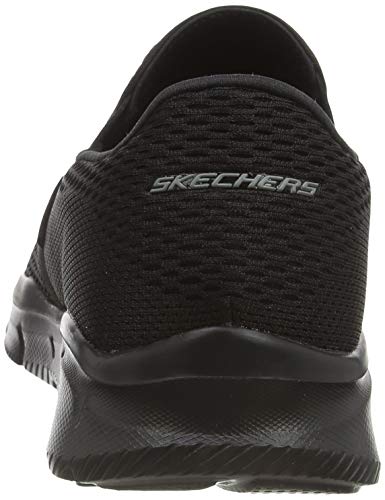 Skechers Men's Equalizer-Double Play Moccasins, Black (Black), 6 UK (39.5 EU)