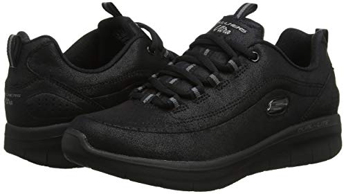 Skechers Women's SYNERGY 2.0 Trainers, Black (Black BBK), 4 (37 EU)