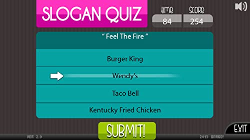 Slogan Quiz Trivia Challenge