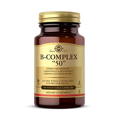 Solgar Fórmula Vitamina B-Complex"50" Cápsulas vegetales - Envase de 100