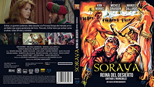 Soraya, Reina del Desierto BDr 1964 Anthar l'invincibile [Blu-ray]