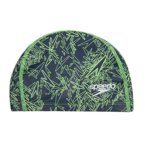 Speedo Boom Ultra Pace Cap AU Gorros de natación, Adultos Unisex, Grey/Bright Zest, Talla única