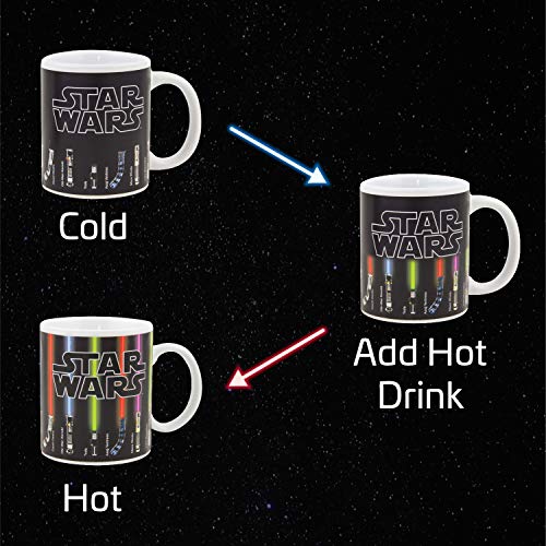 Star Wars Lightsaber Calor Cambio Taza, Multi