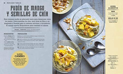 Superalimentos para una vida sana: Prólogo del Chef Gonzalo D'Ambrosio (Cocina)