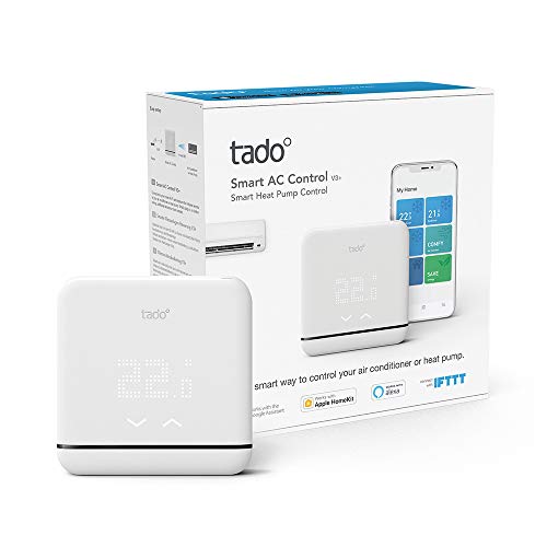 tado° 4260328611630 Control de Climatización Inteligente V3, Trabaja con Amazon Alexa, Apple HomeKit y Asistente de Google, Blanco