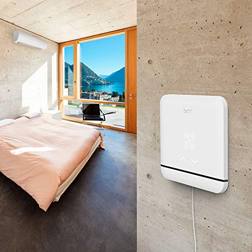 tado° 4260328611630 Control de Climatización Inteligente V3, Trabaja con Amazon Alexa, Apple HomeKit y Asistente de Google, Blanco