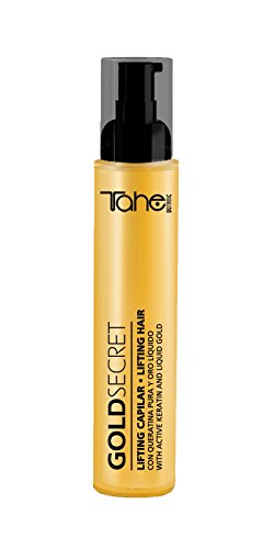 Tahe - Lifting Capilar Secret Gold para Cabellos Deshidratados Encrespados y Sin Brillo con Queratina Pura y Oro Líquido, 50 ml