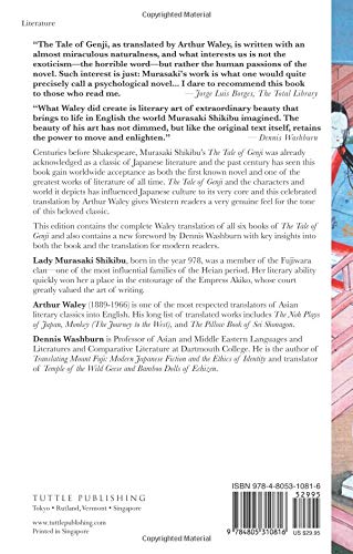 Tale of Genji: The Arthur Waley Translation of Lady Murasaki's Masterpiece with a New Foreword by Dennis Washburn (Tuttle Classics)