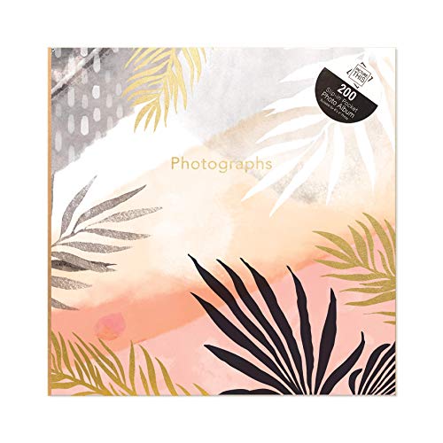 Tallon Tropical Sunset - Álbum de fotos (15,2 x 10,16 cm), diseño de hojas de palmeras