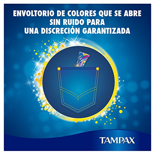 Tampax Compak Pearl Regular Con Aplicador, Óptimo Tampón Tampax En Comodidad, Protección Y Discreción, 36 Unidades