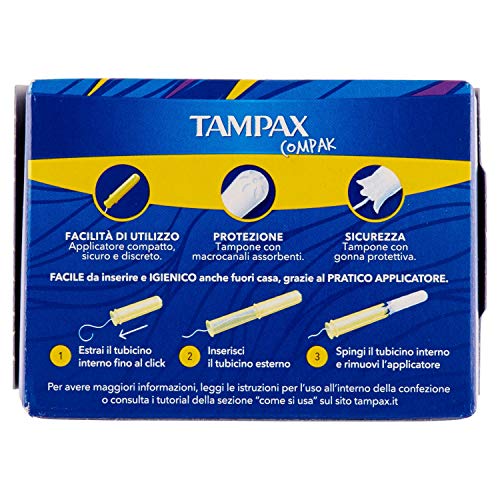 Tampax - Compak Regular - Tampones - 16 unidades