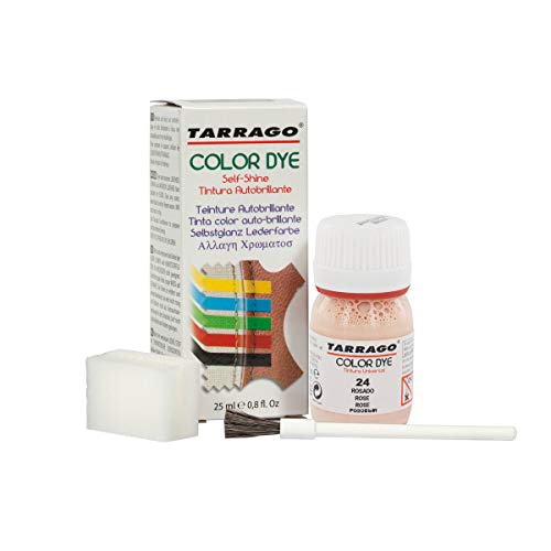 Tarrago Color Dye 25ml, Zapatos y Bolsos Unisex Adulto, Rosa (Rose 24), 20 mL