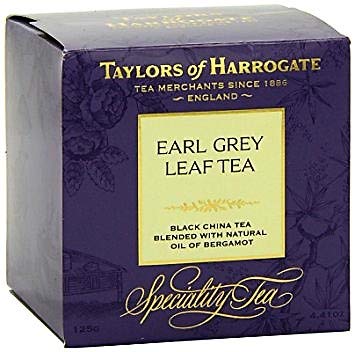 Taylors of Harrogate Earl Grey Leaf Tea - 2 x 125 Gram