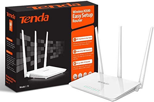 Tenda F3 - Router WiFi (300 Mbps) Color Blanco