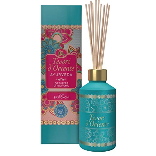 TESORI D'ORIENTE - Difusor de varillas Ayurveda, 200 ml