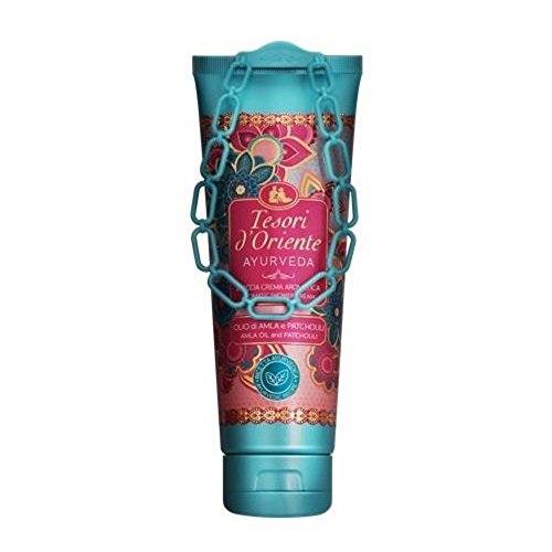 Tesori d'Oriente:"Ayurveda" Aromatic Shower Cream - 250 Ml (8.45us Fl Oz), Pack of 2