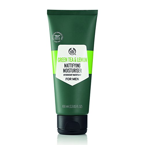 The Body Shop Green Tea and Lemon Mattifying - Crema hidratante para hombre (100 ml)