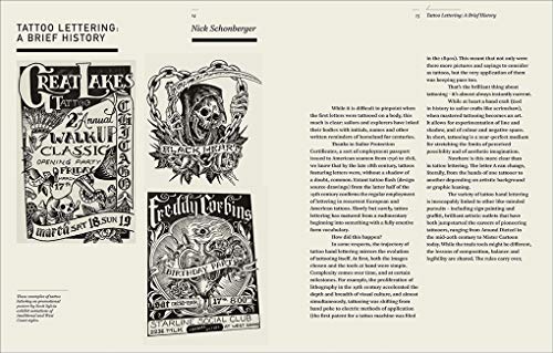 The Graphic Art of Tattoo Lettering: A Visual Guide to Contemporary Styles and Designs