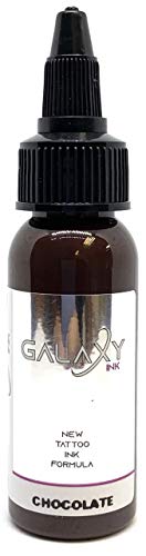 Tinta para tatuaje - CHOCOLATE 1oz (30ml) - GALAXY INK - Los mejores colores y negros en tintas para tatuaje del mercado - VEGANAS