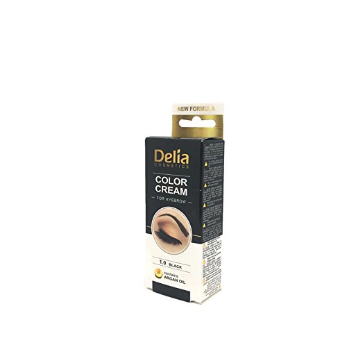 Tinte profesional para ceja y pestaña, 15ml KIT Delia Negro/Marrón/Marrón Oscuro (Negro)