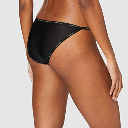 Tommy Hilfiger Bikini String Tanga, Negro (Black 001), 36 (Talla del Fabricante: Small) para Mujer