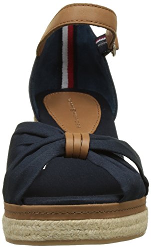 Tommy Hilfiger E1285lba 40d, Sandalias Punta Cerrada para Mujer, Azul (Midnight 403), 41 EU