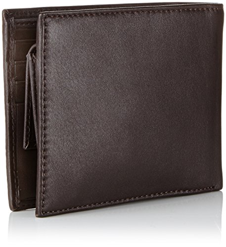 Tommy Hilfiger Eton CC and Coin Pocket - Cartera para Hombre, Color Brown 204, Talla 13x10x2 cm (B x H x T)