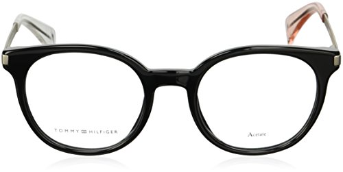 Tommy Hilfiger TH 1380 FB8 48 Gafas de sol, Negro (Multicolore Black Mtpall), Mujer