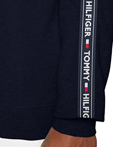 Tommy Hilfiger Track Top LS HWK Sudadera, Azul (Navy Blazer 416), Small para Hombre