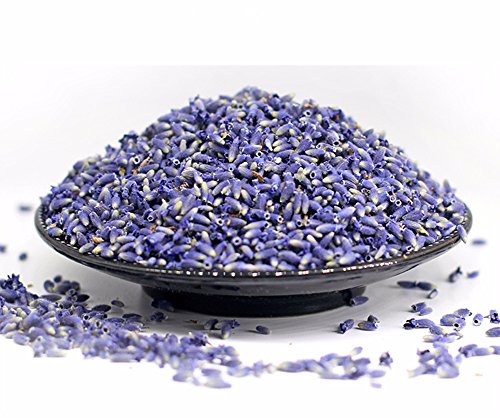 TooGet Naturales Flores de Lavanda Secas Grado Adicional Flor Azul Ultra Lavanda Vacío-Packed - 225g