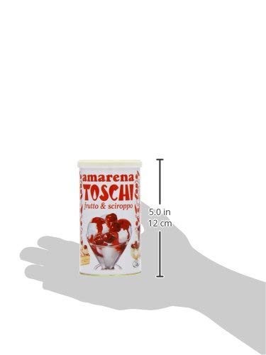 Toschi Amarena Cherries Tin 400 g (Pack of 2)